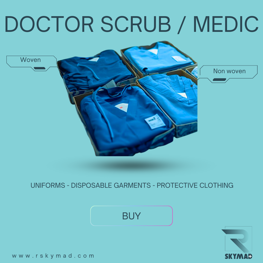 Doctor Scrub / Medic – Reusable